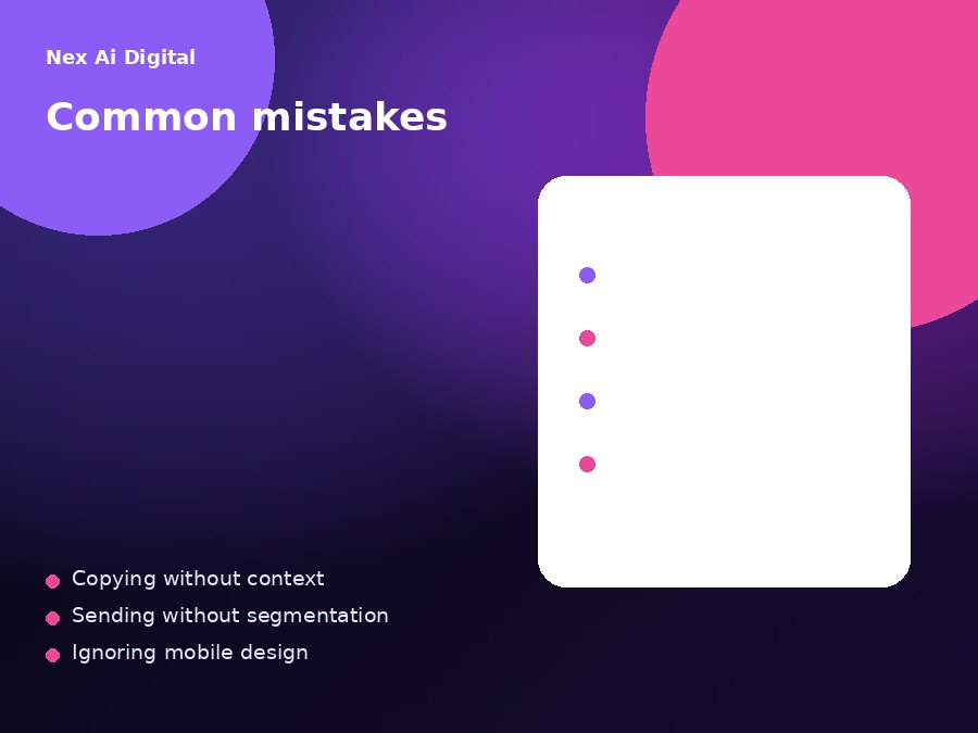 Do and do-not checklist
