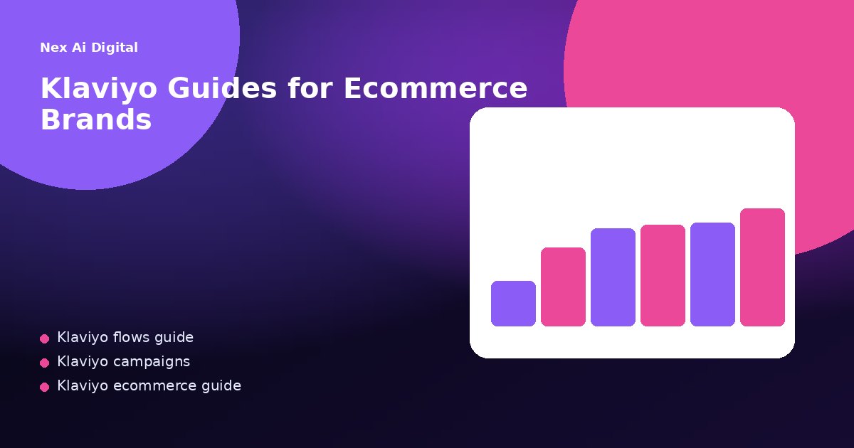 Klaviyo Guides for Ecommerce Brands